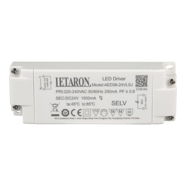 3A/1.5A Under Cabinet LED Driver 36 Watt Ouput Power With TUV-CE Certification