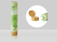 D35mm 35-110ml Custom Cosmético plástico tubo de lavagem facial com hidrografia transferência impressão Flip Cap