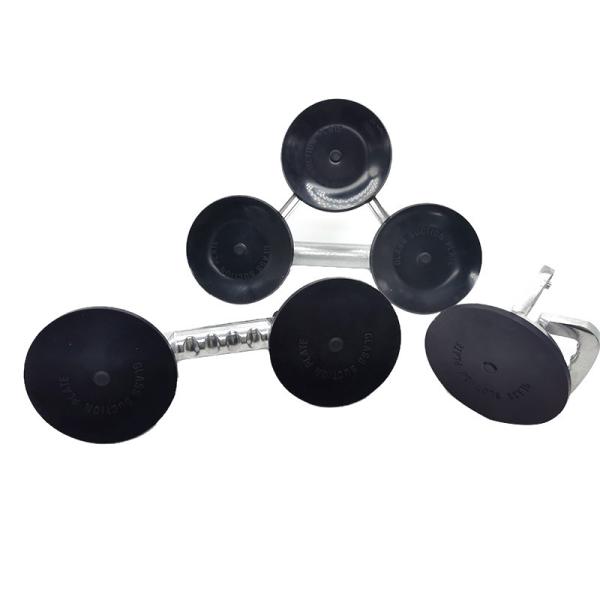 Hot selling strong suction Ceramic metal surface heavy object Single rubber bottom Silver Metal Glass Suction Cup
