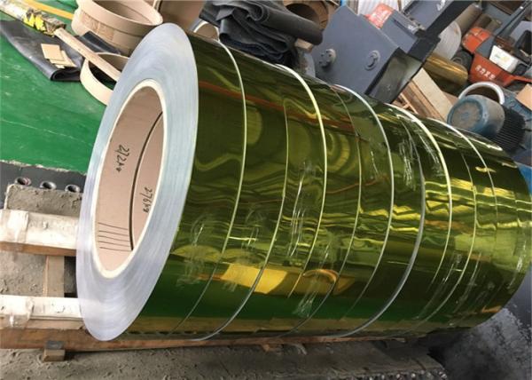 Customized Thickness Polished Aluminum Strips High Temperature Resistance Coil Shape