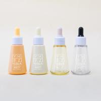 卸売 シルクスクリーン印刷 血清ドロッパーボトル 50ml パーソナライズ可能なプラスチック精油ボトル