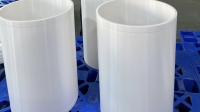 Tuyaux de barres en céramique de zirconium blanc 10.3 X 10^-6/K Expansion thermique 0.3 Poissons ratio utilisé pour la machine à plongeur
