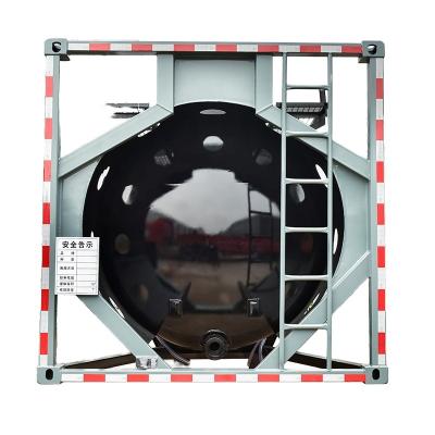 30000L 40FT ISO Tank Container With EURO 5 Standard Manual Transmission Type
