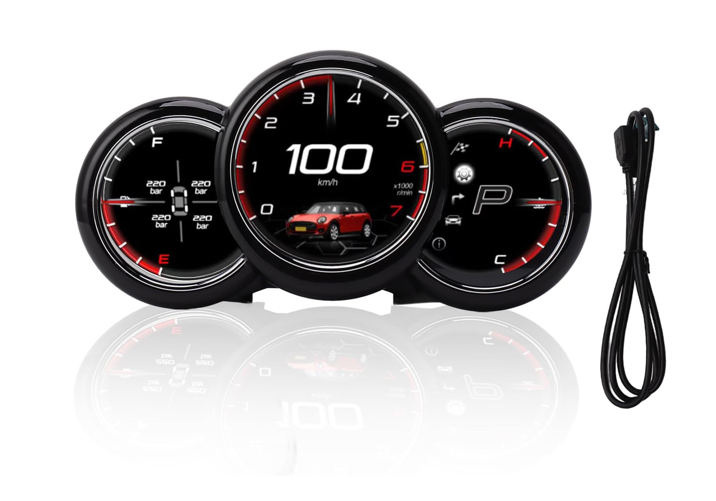 VIKNAV 9 Digital Dashboard для BMW MINI 2014-2023 RHD&LHD ЖК-экран