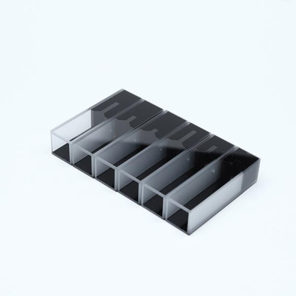 Customized Ultramicro Black Wall Ultra Micro Cell Quartz Microtrace Cuvette Chemical Labware