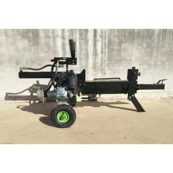 Industrial Gas Powered Wood Splitter , Horizontal 12 Ton Log Splitter