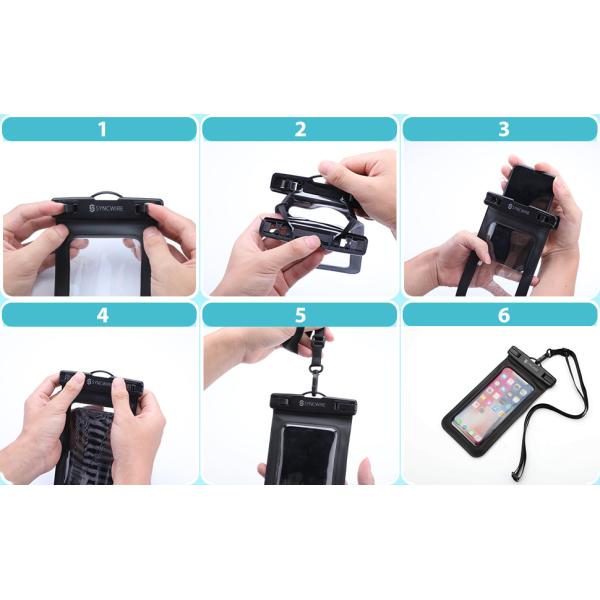 Cell Phone Waterproof Case Dry Bag Protector Sports Running Underwater Mobile Phone Bag Cellphone Pouch Mobile Phone Bag