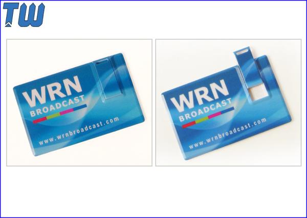 Sliding UDP Chip Business Name Card 2GB Pendrive Storage Disk