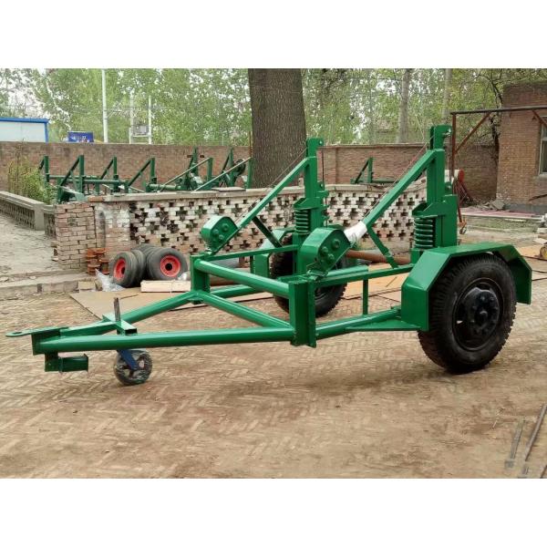 Power Construction Reel Cable Drum Trailer Tool Equipment ROHS Certificated