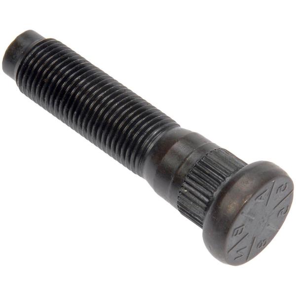Rear / Front Wheel Stud Black Zinc , Dodge Ram Spare Parts Right Hand Thread