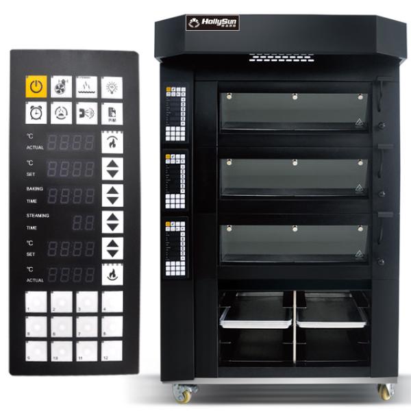 Capacidade Equipamento de cozimento elétrico 6 bandejas Forno comercial 20,7kw Potência 380V 50HZ