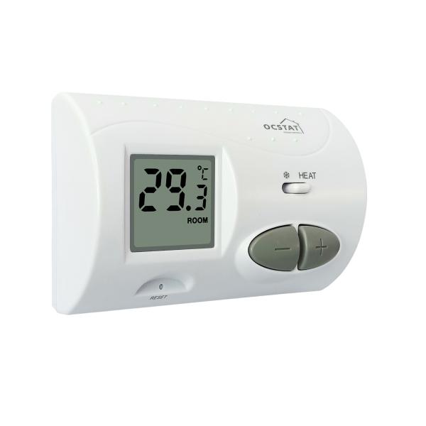 Termostato da exposição de Digitas LCD do controle de temperatura com o indicador do sistema do diodo emissor de luz