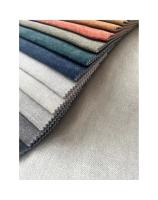 Sofa Custom Polyester Linen Fabric Linen Jacquard Fabric Double Faced