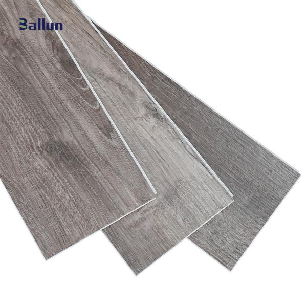 Simple Color Waterproof SPC Luxury Vinyl Plank Flooring 4mm-8mm Thickness Click Lock