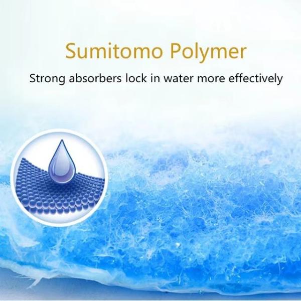 白いプラスチック製のユニバーサル互換OEMおむつ（おむつ用）