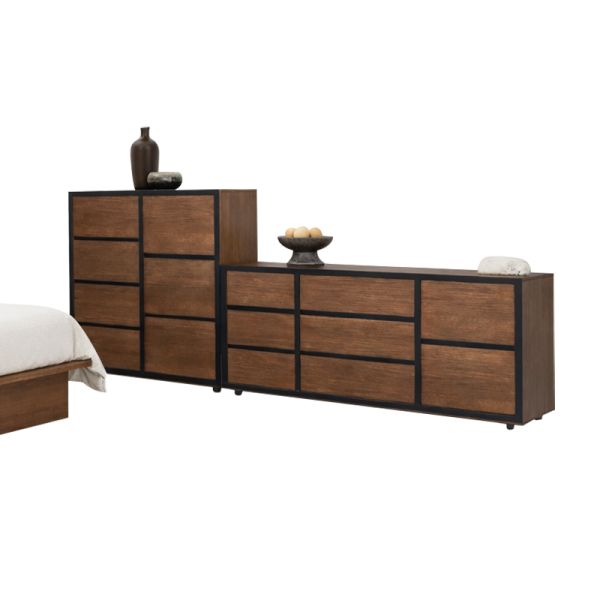 American Simple Solid Wood Bedroom Sets Adjustable Double Bed Home Storage Wooden Frame king Size Complete Bedroom Furniture
