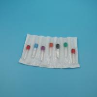 Tubos de centrífuga em laboratórios médicos para coleta e processamento de amostras de sangue