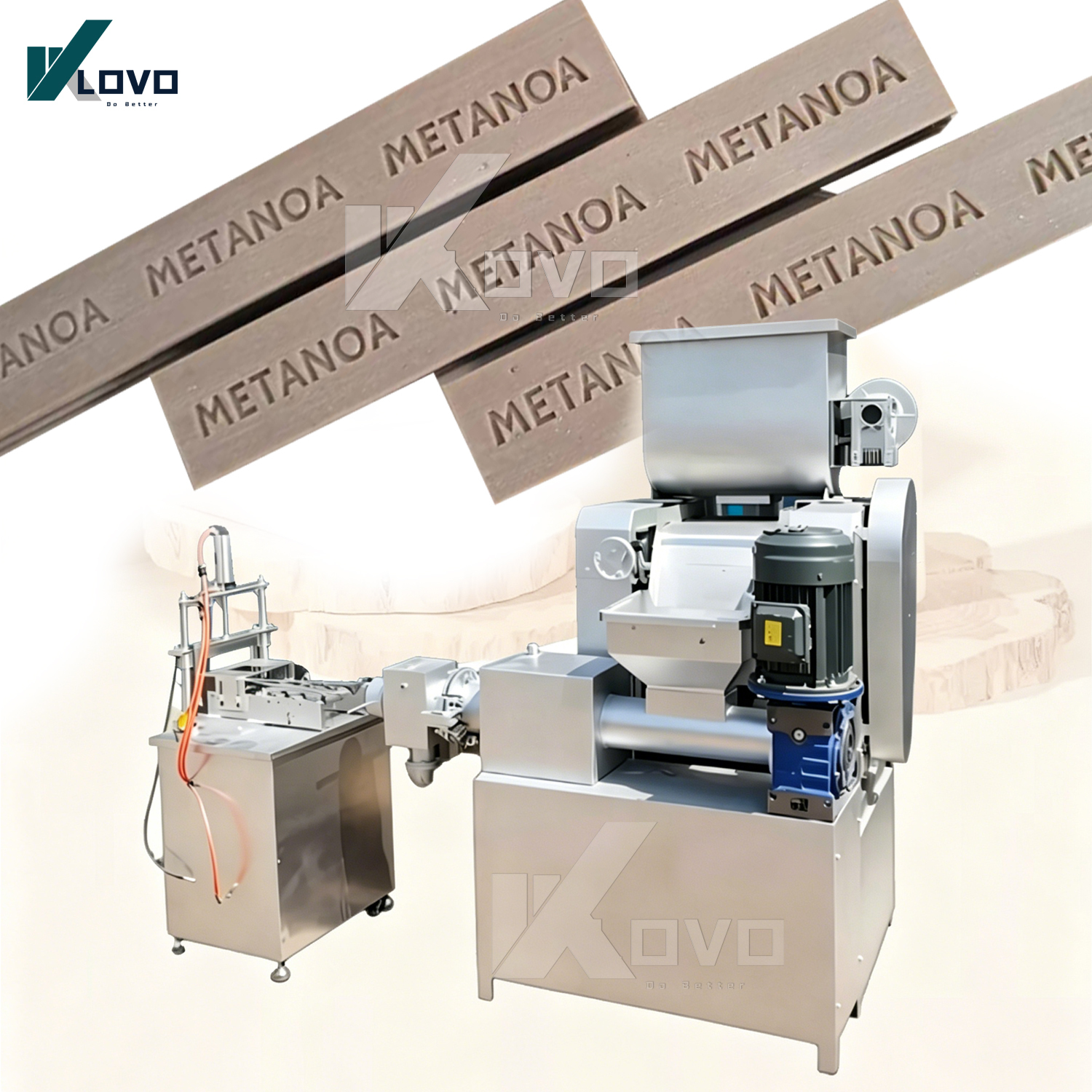 Semi Automatic Small Soap Machine with Three Roll Mill Functions for Laundry