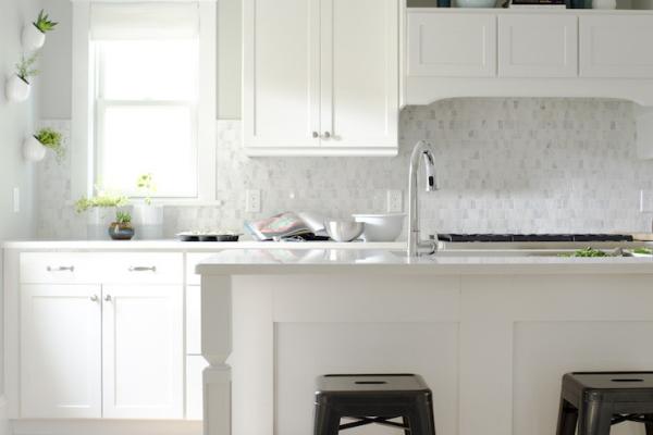 Half Bullnose Marble Bathroom Vanity Tops, Honed White Carrara Marble Countertop