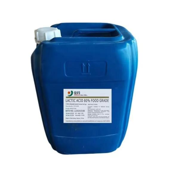 Food Grade Lactic Acid Price 25kg Package 80% Lactic Acid CAS 50-21-5