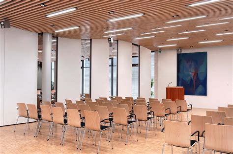 Movable Sound Proof Partitions , Office Fire Resistant Acoustic Wall Panel