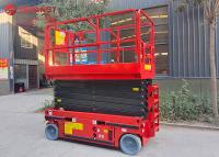 4-12M Elevador de tesoura hidráulica autopropulsada