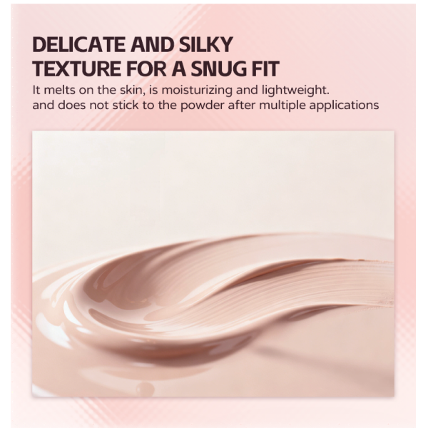 Custom Natural Brightening Moisturizing Luxury Long Lasting Lightweight Foundation Makeup Bb Cream Air Cushion Foundation