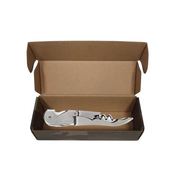 Boîte à lettres Emballage ouvre-bouteille électrique à vin avec bouchon de liège