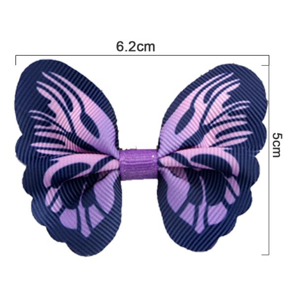 Ribbon Hair Clip Butterfly 6.2*5cm Stylish Addition to Your Fashion Collection