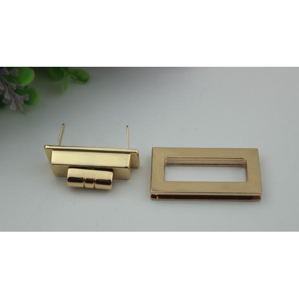 Good price zinc alloy multi-color leather handbags fittings metal turn lock