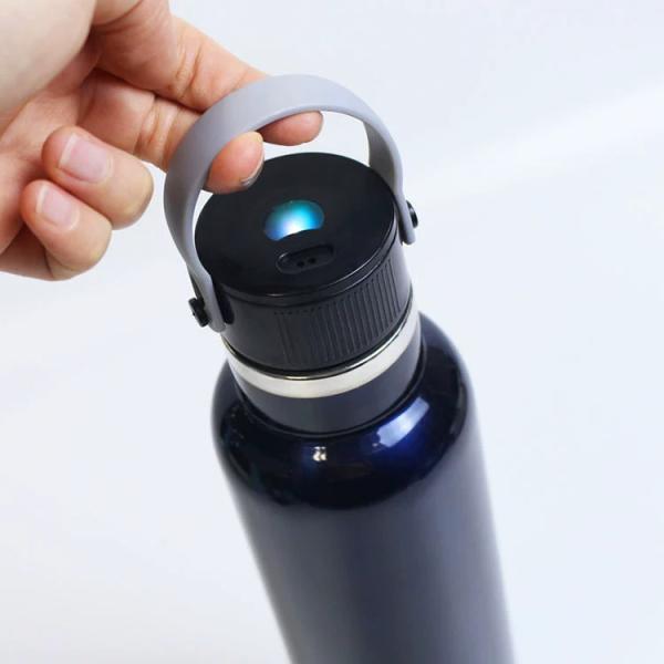 Gobelet isotherme en acier inoxydable stérilisé aux ultraviolets (UV) personnalisé, avec poignée, pour sports de plein air, bouteille à large ouverture, gobelet isotherme stérilisé par le fabricant