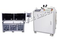 machine de nettoyage du système laser d'enlèvement de peinture de laser de la vision 3D pour le dérouillage