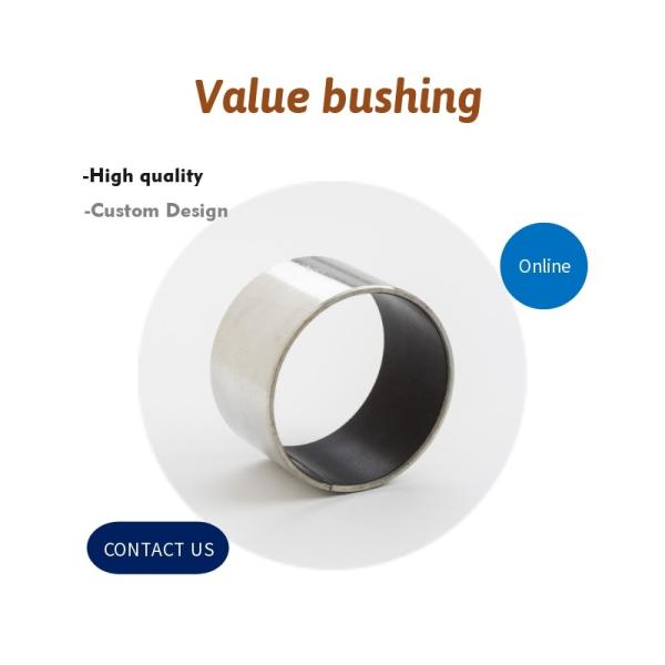 Kevlar Woven Bearing Valve Bushing Made Of Stainless Steel 316