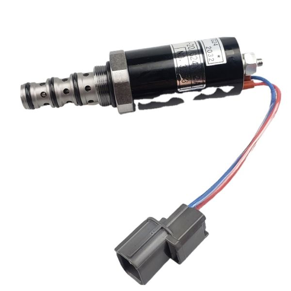 JUYULONG SK200-2-5 G24Y12A Excavator Parts Rotary Motor Pump Brake Solenoid Valve YN35V00005F2 China