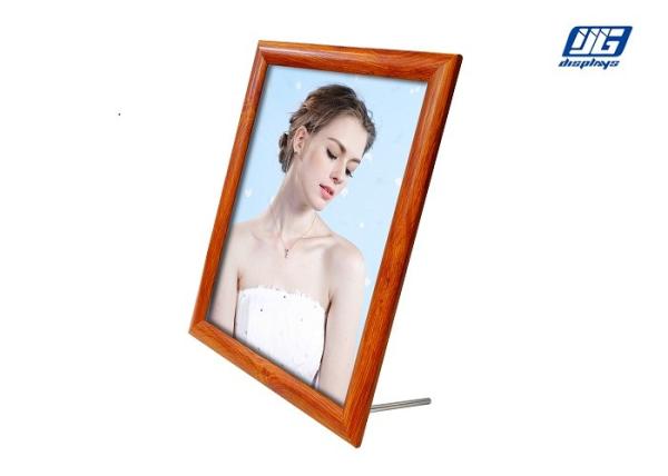A1 Wood Grain Snap Poster Frames Graphic Box For Indoor