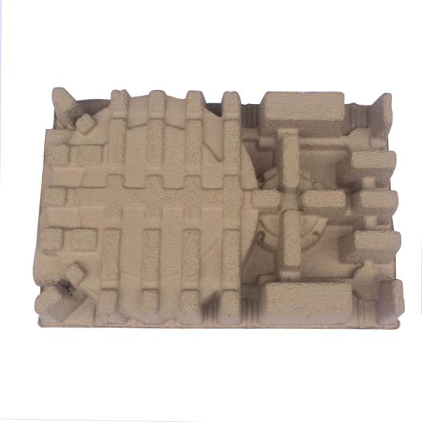 Biodegradable Molded Pulp Shipping Tray Electronic Product Packaging Tray Manufacturer