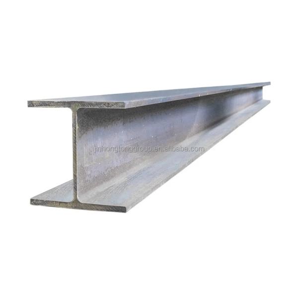 Hot-dip galvanized H-shaped steel beams in various specifications, ideal for durable building structures.