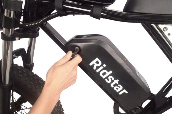 high carbon steel 350w Electric Bike Electric Mid Drive Fat Bike 80Km