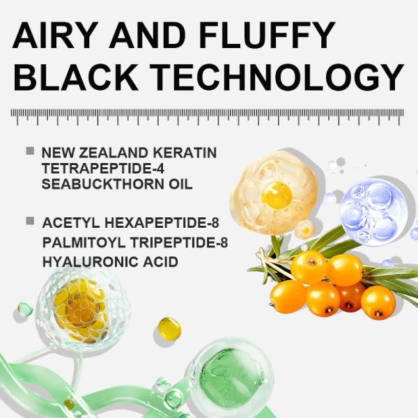 Triple Peptide 3 In 1 Plant Essence Moisture Keratin Repair Shampoo Silicone Free For Hair Scalp