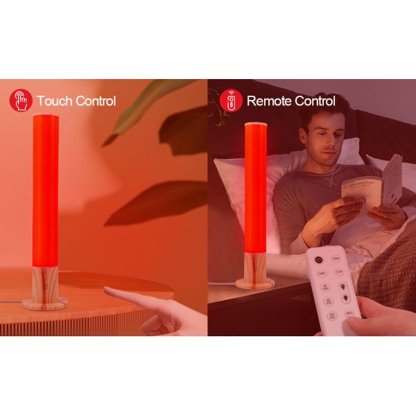 24W Red LED Therapy Lights 2700K 4000K 6000K Red Lights For Sleep