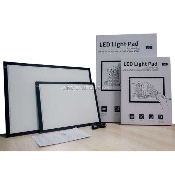 Customization Acrylic Ultra Thin LED Light Pad Professional Design Drawing Board Illuminated Light Plastic Custom Logo