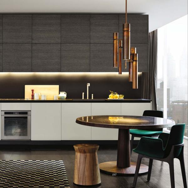 Шкаф гранита неофициальных советников президента 2200MM современный модульный покрывает дизайн CAD кухонь