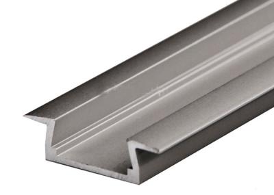 Flat Slim Thin Aluminum Square Tubing Channel Extrusion Durable Customized Lenth