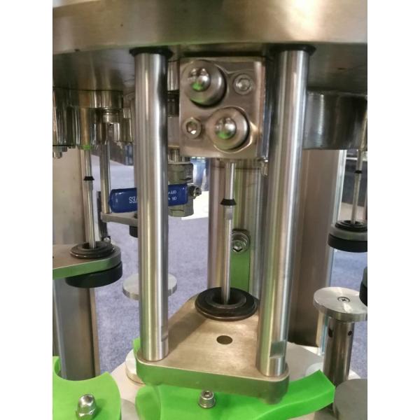 500bph Automatic Rinsing Filling And Capping Machine , 3 In 1 Filling Machine