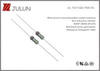 non-combustible de résistance de blessure de fil de 125V 250V enduit