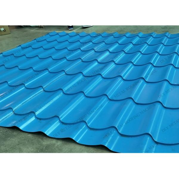 380V Metal Roofing Machine 50hz Color Coated Sheet Making Equipment