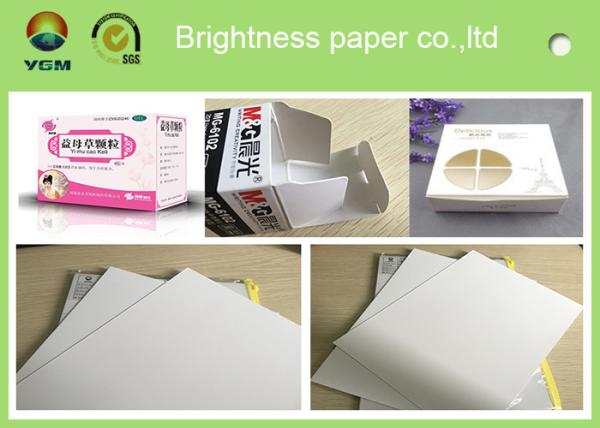 A4 Coated Paper White Cardboard Sheets  Moisture Proof 700 * 1000mm