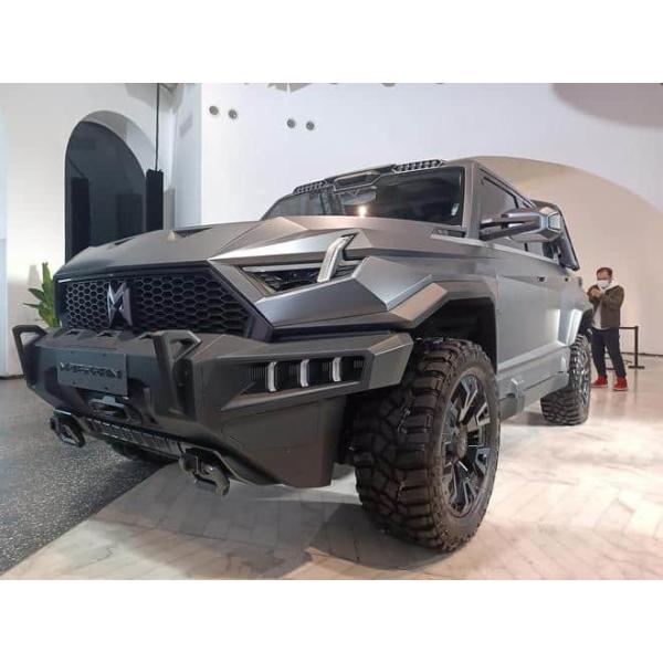 Большой EV Car AtDongfeng Mengshi M-Hero 917 EV Производство началось 1000 л.с. 505 км диапазон под капотом