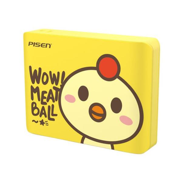 Pisen 10000MAH cute power bank, Pisen portable power bank, 10000MAH power bank Pisen, Pisen accessories