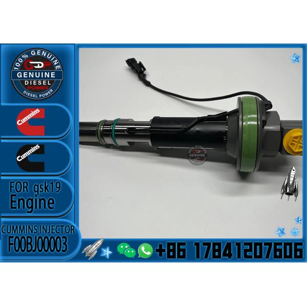 Las partes de los camiones de descarga de minería Cummins QSK19 QSK50 QSK60 F00BJ00003 2882078 2867148 camiones diesel inyector de combustible de alta calidad